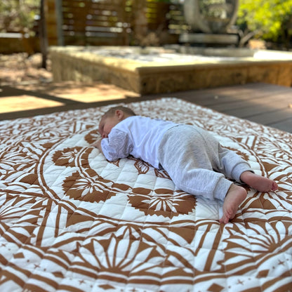 *NEW - Brown Square Playmat