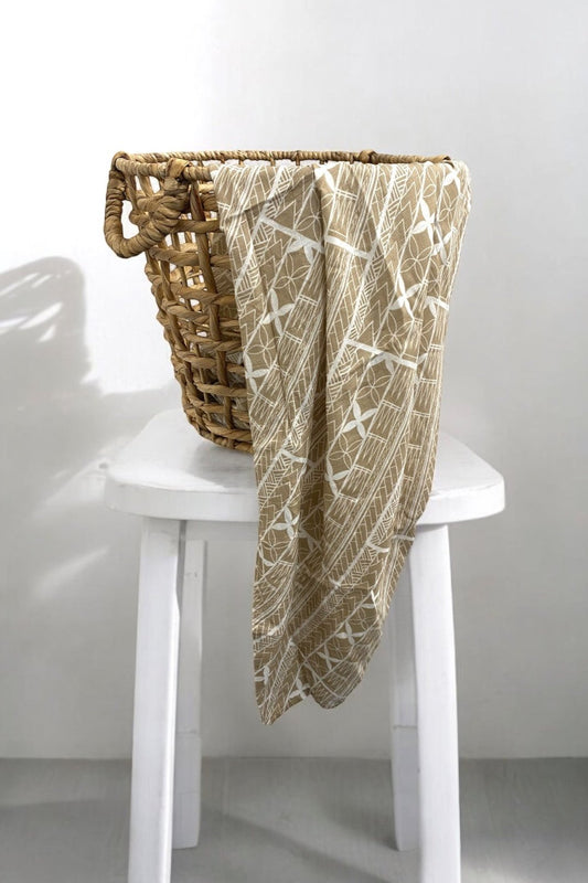 Beige Amataga Wrap