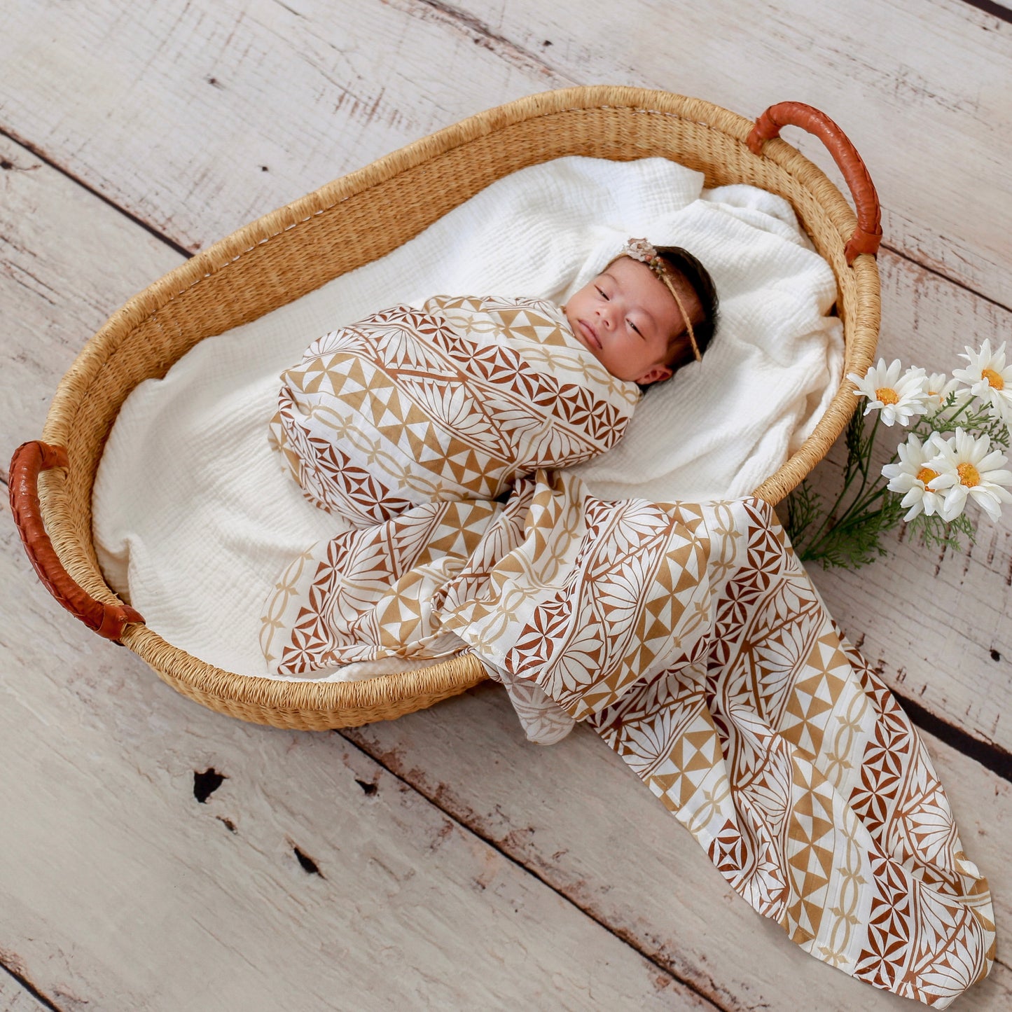 Tongan Inspired Muslin Wrap