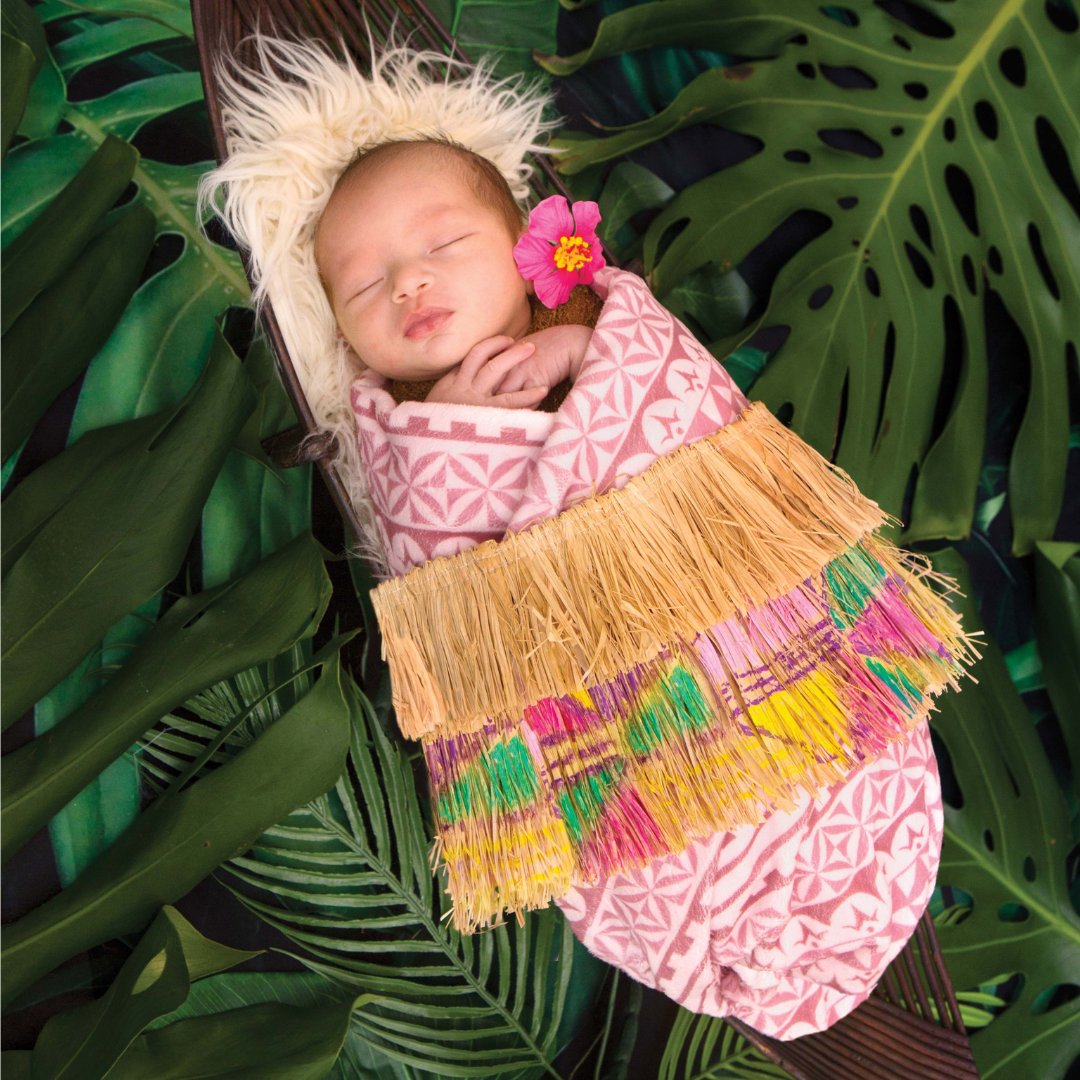 Oceania Baby Blanket (Pink)